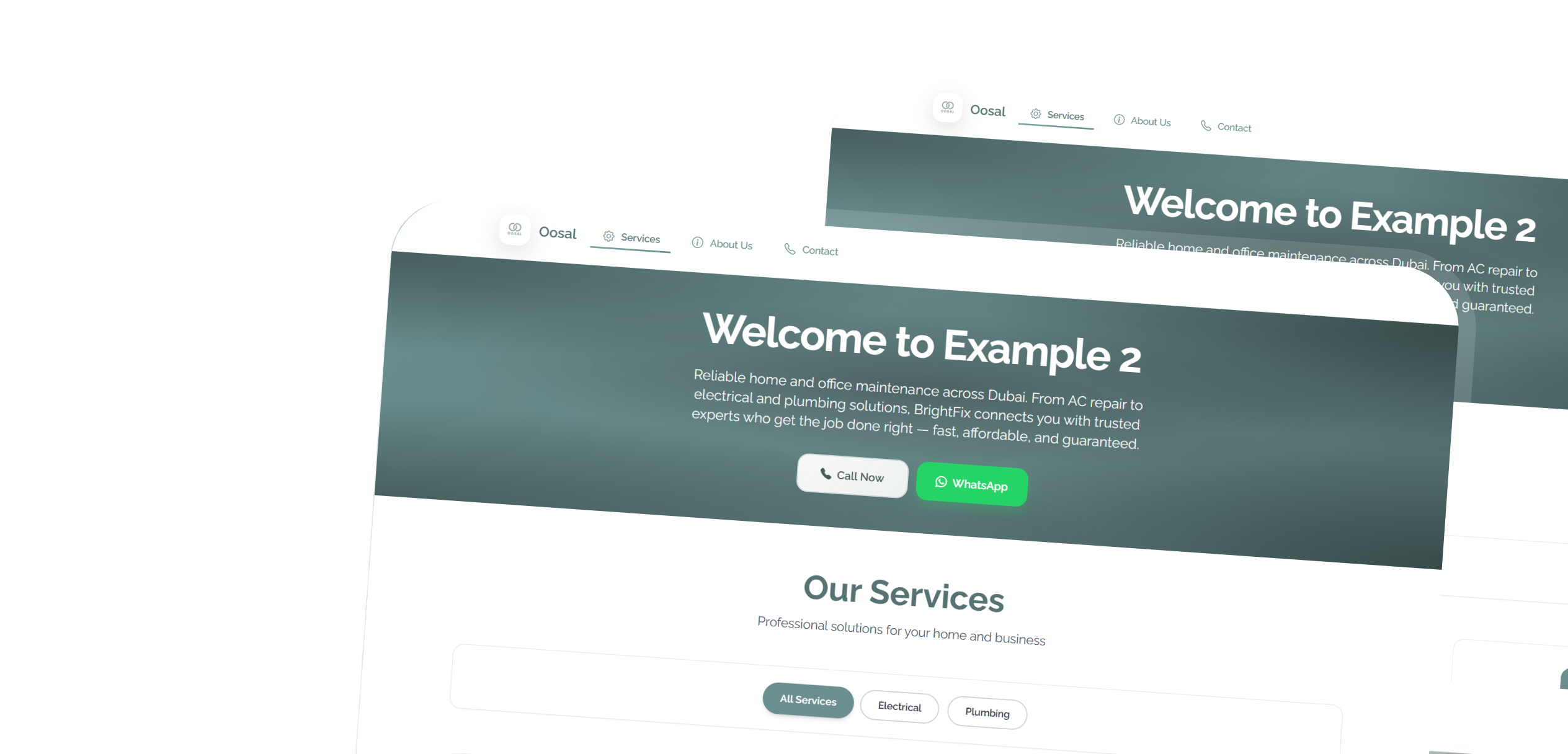 Website Template Builder